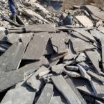 سنگ مشکی سنگ لاشه سنگ مالون محمدی سنگ ورقه ای