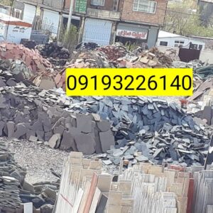 فروش سنگ لاشه قهوه ای