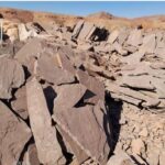 فروش سنگ لاشه قهوه ای