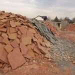 فروش سنگ لاشه قهوه ای