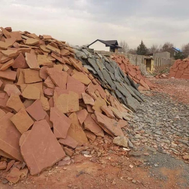 فروش سنگ لاشه قهوه ای