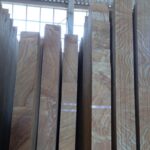 سنگ طرح چوب