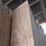 سنگ طرح چوب