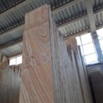 سنگ طرح چوب