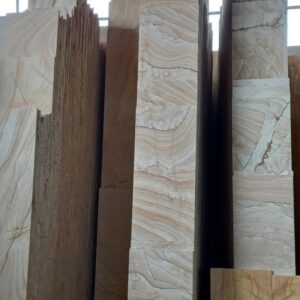 سنگ طرح چوب