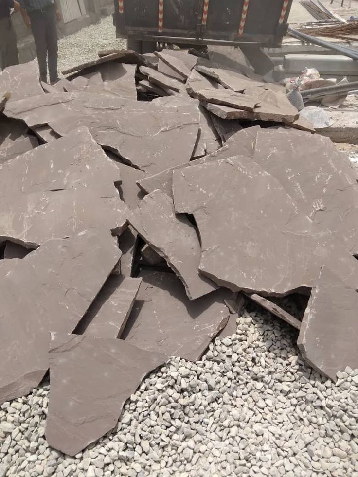 فروش سنگ لاشه قهوه ای