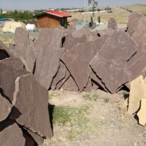 فروش سنگ لاشه قهوه ای