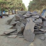 فروش انواع سنگ لاشه و ورقه ای