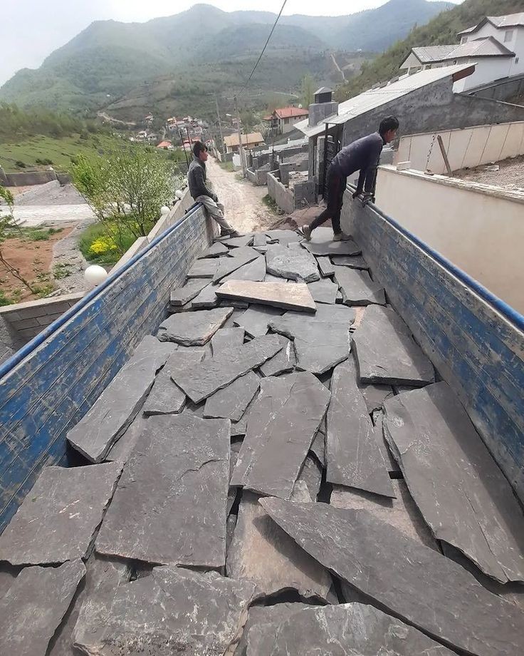 فروش سنگ لاشه قهوه ای