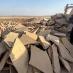 فروش سنگ لاشه قهوه ای