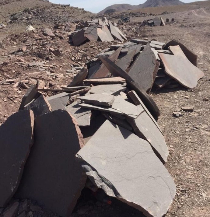 فروش سنگ لاشه قهوه ای