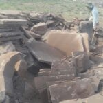 فروش سنگ لاشه قهوه ای