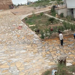 اجرای سنگ لاشه