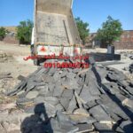 اجرای سنگ لاشه فروشی سنگ ورقه ای سنگ مالون
