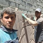 اجرای سنگ لاشه سنگ مالون