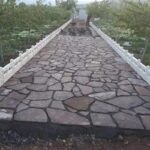 فروش سنگ ورقه ای مشکی معدن اجرای سنگ لاشه مالون