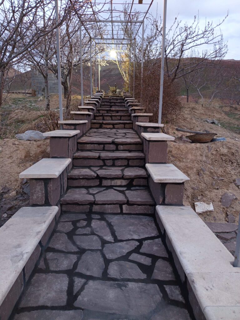 اجرای سنگ لاشه