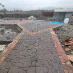 نحوه ای سنگ لاشه کف