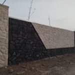 اجرای سنگ لاشه میشکی