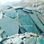 اجرای سنگ لاشه کف دیوار نما ویلا