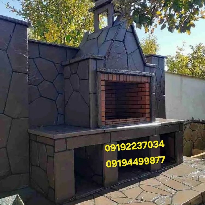 قیمت اجرای سنگ ورقه ای کف حیاط