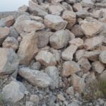 ۲۰۰ هزار تُن سنگ لاشه در ابعاد مغزه فیلتر و آرمور وابعادکوچکتر