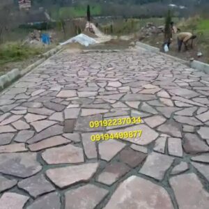 سنگ مالون‌ لاشه برای محوطه سازی