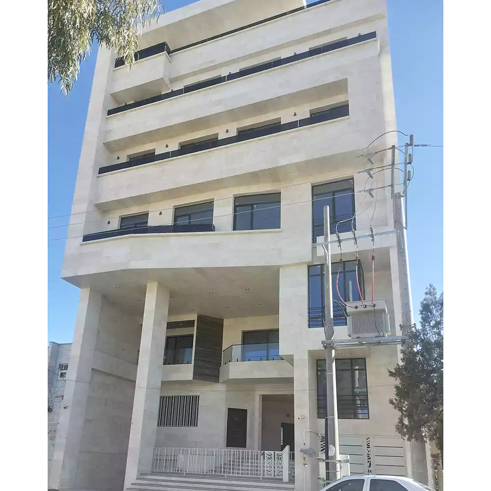 فروش مستقیم سنگ تراورتن عباس آباد سوپر کد ۱۱۳ – درب کارخانه اصفهان