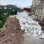 لاشه سنگ مالون فروشی سنگ ورقه ای  تنی سنگ مالون سنگ لاشه