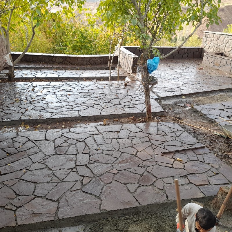 فروش سنگ لاشه سنگ ورقه ای سنگ مالون